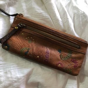 boho tan Fossil wallet!